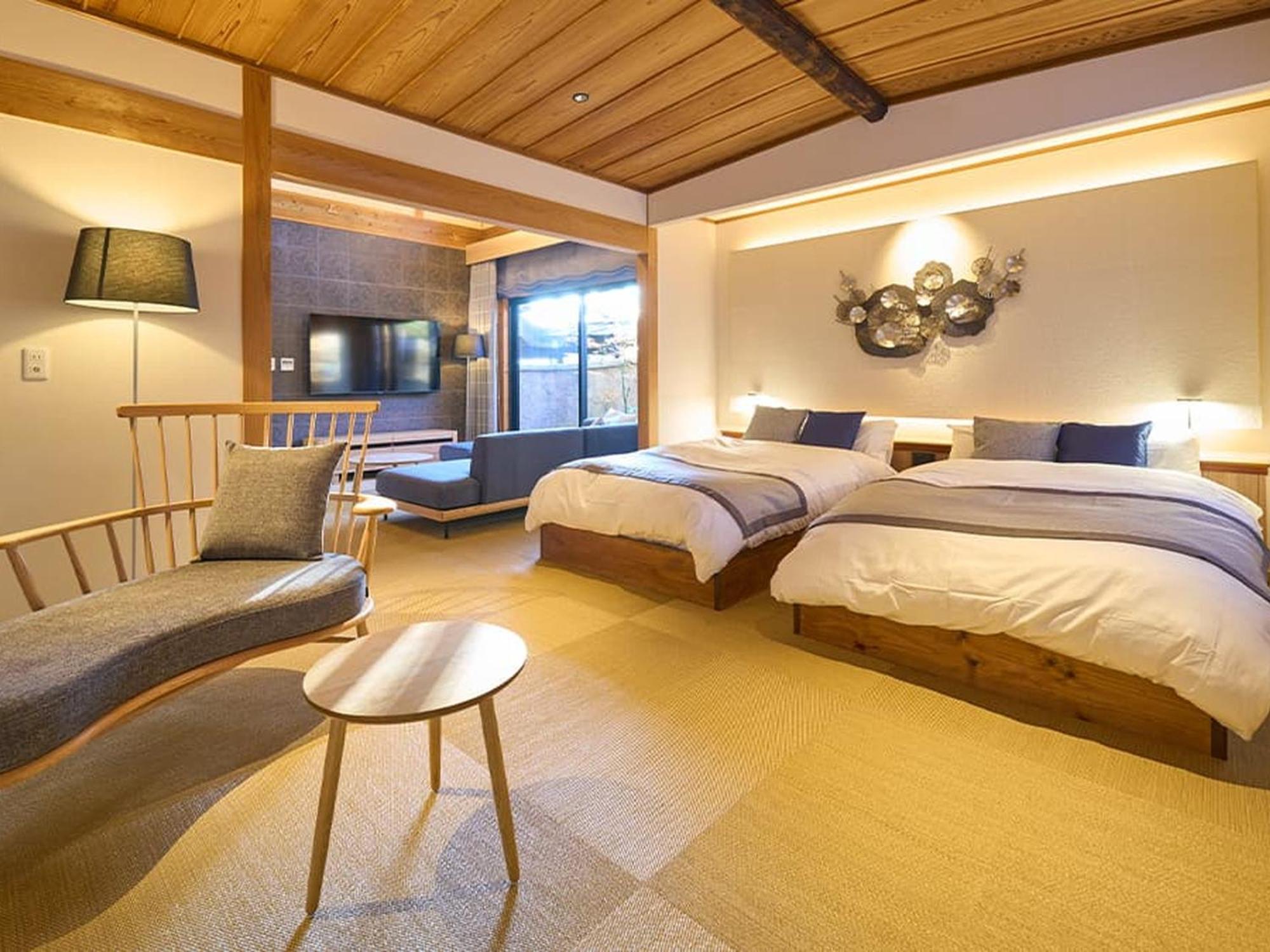 Yufuin Rakuyu Hotell Exteriör bild