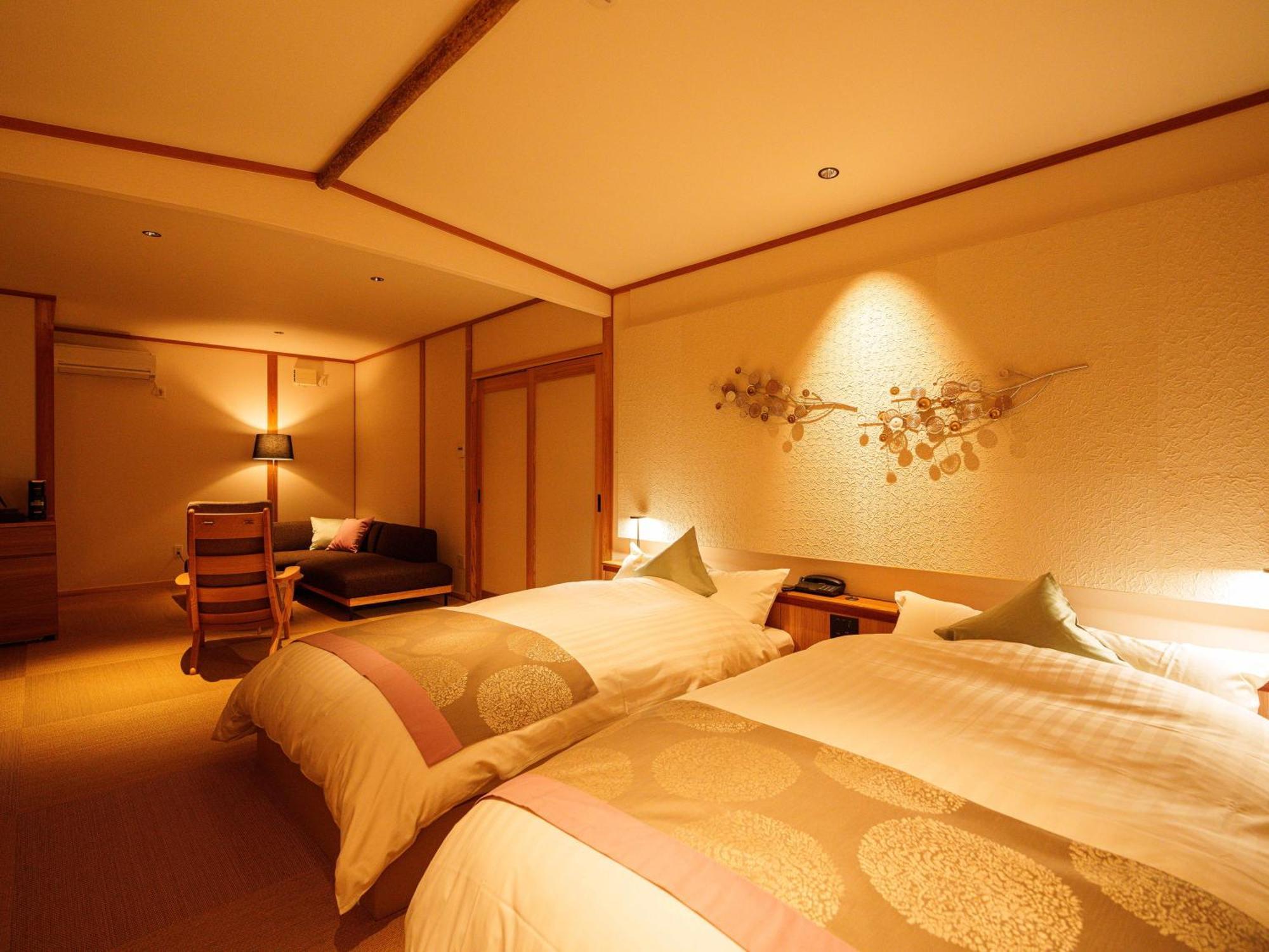 Yufuin Rakuyu Hotell Exteriör bild